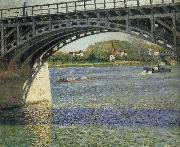 Gustave Caillebotte Bridge oil painting on canvas